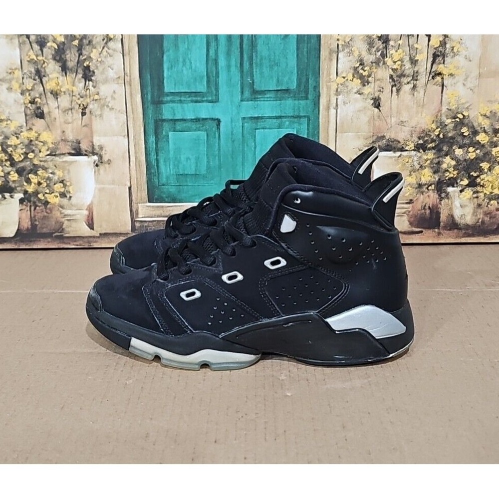 Air Jordan‎ 6-17-23 GS - DM1159 001 - Black / Silver - Youth 6.5Y